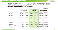 千趣会の2026年度の売上高を410億円に下方修正。「デジタルシフトに向けた各種施策の進捗および効果発現の遅れ」