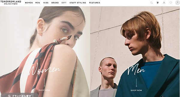 「WOVN.io」を利用する人気ファッションブランド「TOMORROWLAND」