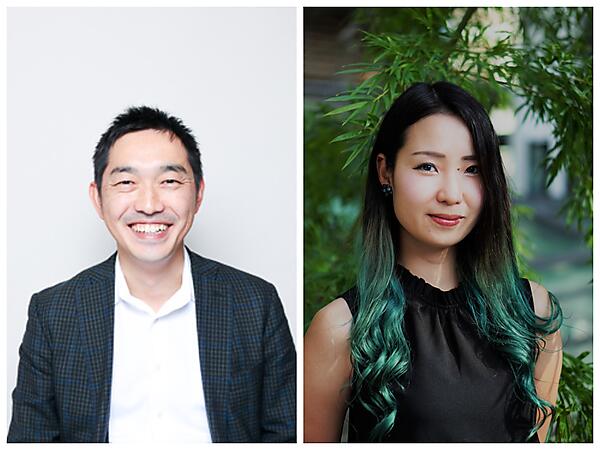 Solutions Div. Sales Dept. Senior Account Executive 阿部 弘太郎氏と、Digital Marketing 香川 亜友氏