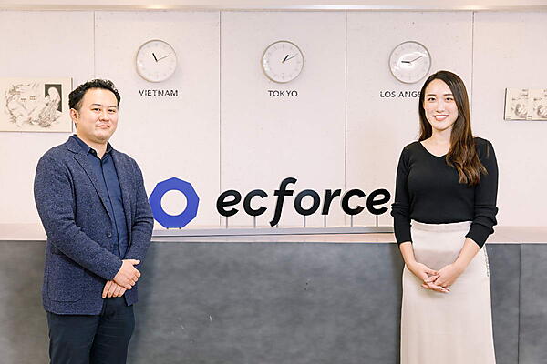 SUPER STUDIO　のAccount Execution Group　General Manager　吉田光氏 ネオエフのサービス・システムデザイナーの長谷川周作氏