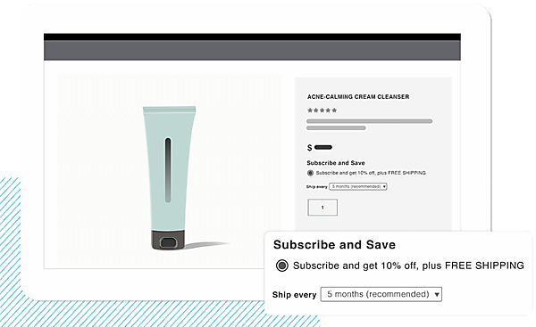 Ordergrooveの定期購入オファー