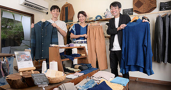 渦japanの青木淳社長と、「UZUiRO」をECプラットフォームの側面から支援するGMOペパボ 執行役員 兼 EC事業部部長の寺井秀明氏