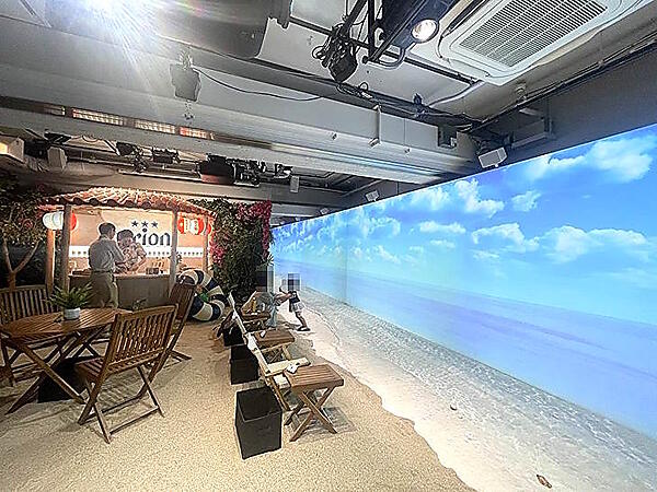 オリオンビール社が実施した新感覚イマーシブ型イベント