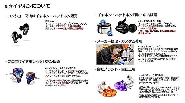 「e☆イヤホン」の事業概要