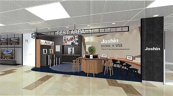 上新電機はネットと実店舗を連動させた次世代の買い物（タブレット端末を使用）を実現するスタイルコーナー「スマートショップ（スマショ）」を導入