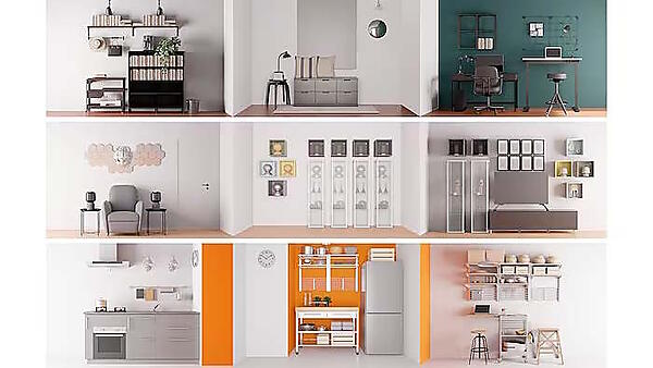 イケアの日本法人であるイケア・ジャパンは、さまざまなスタイルのルームセットをデジタルで体験できるショッピングツール「インテリアスタイルラボ」をIKEA新宿とIKEA原宿へ12月18日に導入　イケア・ジャパンデザインのルームセット イメージ