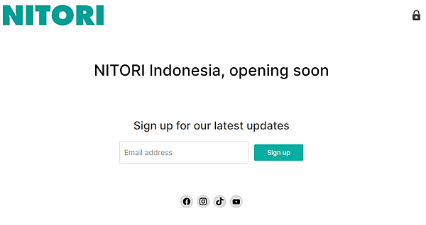 ニトリホールディングスは7月にインドネシア市場へ進出、ジャカルタのショッピングモールに第1号店をオープンする