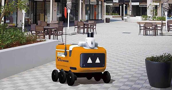 配送ロボットのイメージ