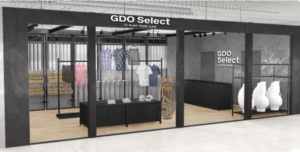 ヨドバシカメラ「アクティブAKIBA」内にオープンした実店舗「GDO Select」（画像はゴルフダイジェスト・オンラインのプレスリリースから編集部がキャプチャ）