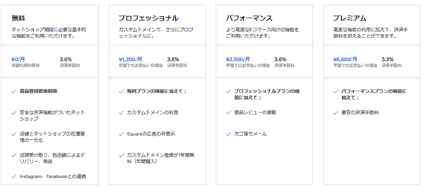 米Squareは無料でECサイトを構築・運用できるサービス「Square オンラインビジネス」の日本展開をスタート