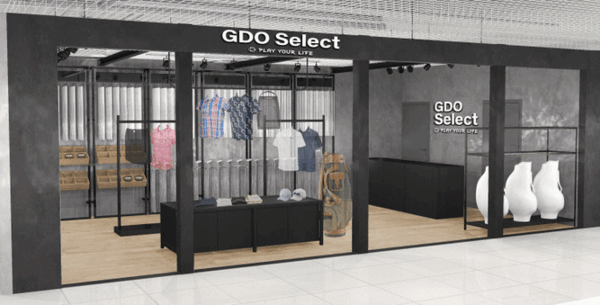 ゴルフダイジェスト・オンライン（GDO）は10月13日、東京・秋葉原のヨドバシカメラ マルチメディアAkibaの「アクティブAKIBA」内に、GDOバイヤー厳選アイテムを販売する実店舗「GDO Select」をオープン