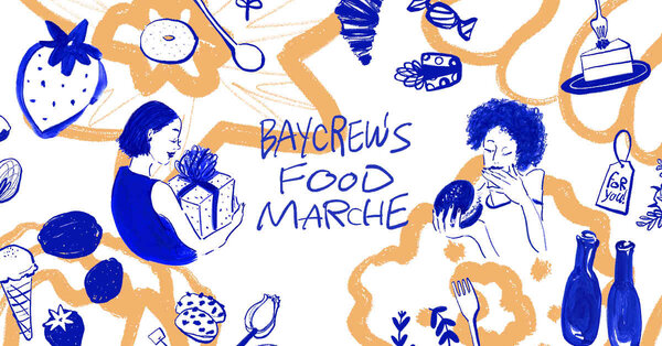 「BAYCREW'S FOOD MARCHE」のキービジュアル