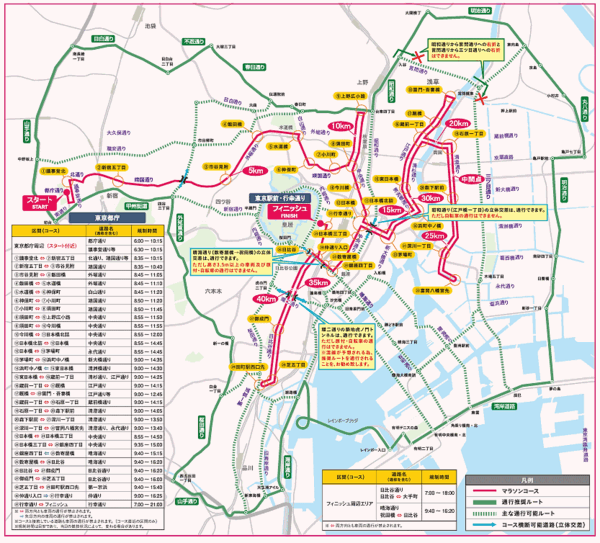 3月3日（日）に実施される「東京マラソン2024」に伴い、東京都の一部地域へ配送する荷物に遅延が生じる可能性がある