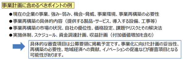 新型コロナウイルス感染症拡大の影響で新規事業への進出、業態展開、事業再編などを進める中小企業に対する補助事業「事業再構築補助金（中小企業等事業再構築促進事業）」